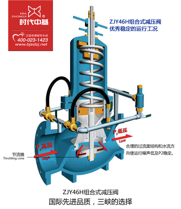 減壓閥的工作原理——優(yōu)秀穩(wěn)定的運行工況